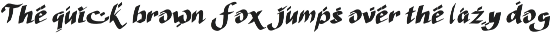 Arabic Qalam font preview
