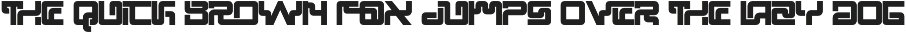 Science Existed - Futuristic Font preview