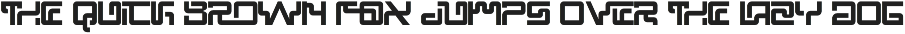 Science Existed - Futuristic Font preview