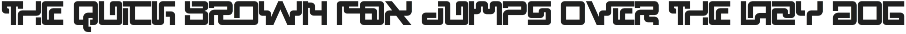 Science Existed - Futuristic Font preview