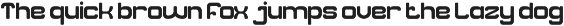 Futuristic Clean font preview