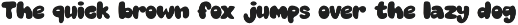 MUFFOLIA - Playful Bubble Font preview