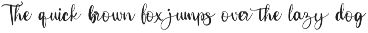 Secillia font preview