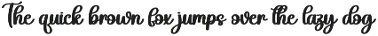 Blonde Aunty | Script Font preview