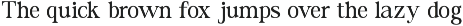 The Foriene Serif Font preview