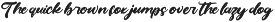 Tarkeni - Bold Calligraphy Font preview