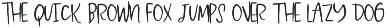 Inkspill Script and Sans Font Duo font preview