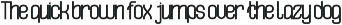 Hidden Beauty font preview