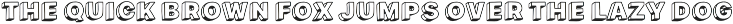 Blockaroo - A Blocky, 3D, Font preview