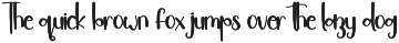 Gathering | Script Font preview