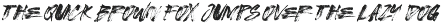 Kaiser | Super Natural Brush Font preview