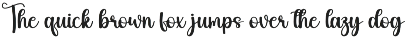 Babylone | Script Font preview