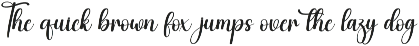 Light | Script Font preview