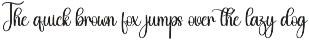 Solitude | Script Font preview
