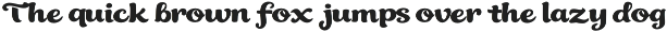 Curlish font preview