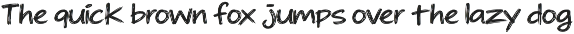 Scribble Chaos font preview