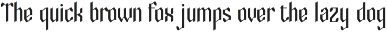 Sabbatic - Modern Doom Gothic Font preview