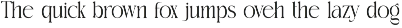 Bugilen Elegant Serif Font preview