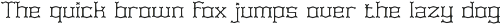 Minimal blackletter preview