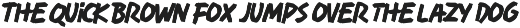 Heavy Warning - Display Brush Font preview