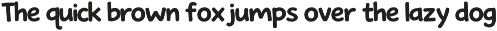 Huggie Type font preview