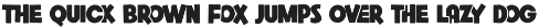 Truth Dare - Bold All Caps Font preview