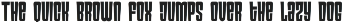 Gliches - Display Condensed Font preview