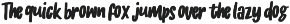 Vacances Layered Condensed Font preview