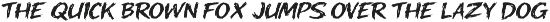 Meliod Larsen Bold Hand Drawn Font preview