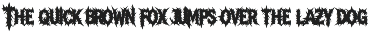 Dark Spring | Bold Death Metal Font font preview