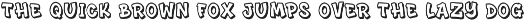Graffic Display Font preview