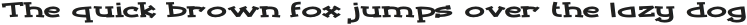 Tickled Extra-expanded Regular otf (400) Sample
