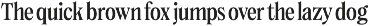 Dickens - Movie Title Serif preview