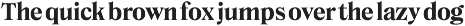 Dickens - Movie Title Serif preview