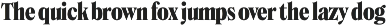 Dickens - Movie Title Serif preview