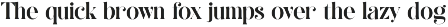 Morsewira Elegant Serif Font preview