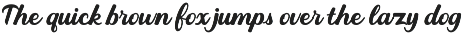 Seoul - Script Font preview
