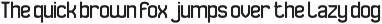 Playing Momentum font preview