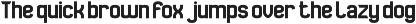 Playing Momentum font preview
