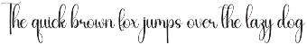 Stylish | Script Font preview