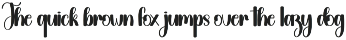 Birthday | Script Font preview