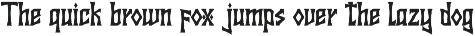 North Eternal | Runic Display Font preview
