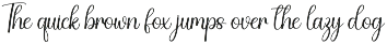 Tonight | Script Font preview