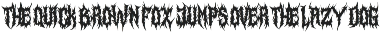 Santone - Metal Font preview