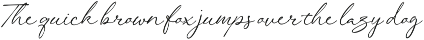 Lavisha - Handwritten Script Font preview