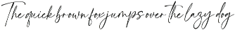 Outlined Signature Font preview