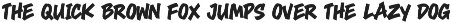 Brush Strike - Food Font preview