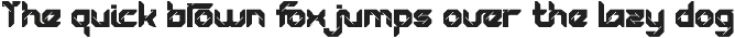 Greatest Challenge - Tech Font preview