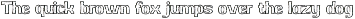 Basehead Outline - Rough Font preview