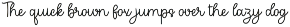 I Love You font preview